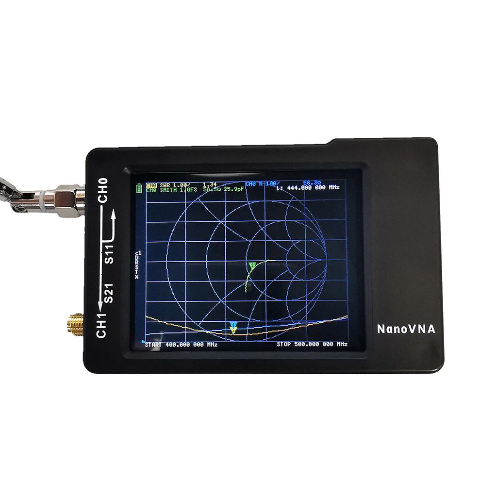 NanoVNA Vector Network Analyzer HF VHF UHF Antenna 2.8" TFT 50KHz-900MHz