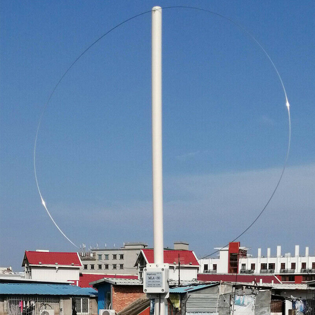 MLA-30 100kHz-30MHz Ring Active Receive Antenna Low Noise Medium ShortWave
