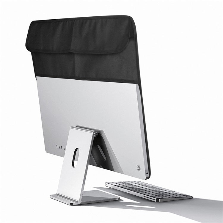 Dust-Proof Cover Computer Monitor Dust Cover Protector for Apple iMac 24inch LCD Screen - Silver