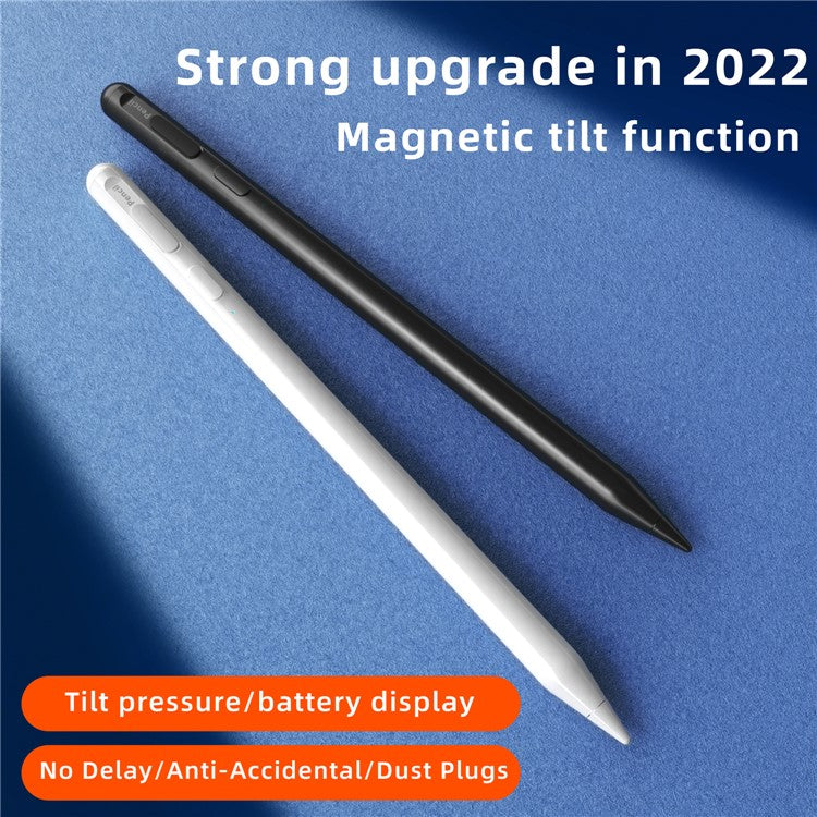S-IP01 Magnetic Capacitive Pen for iPad , Touch Screen Writing Drawing Stylus Pen Pencil - Black