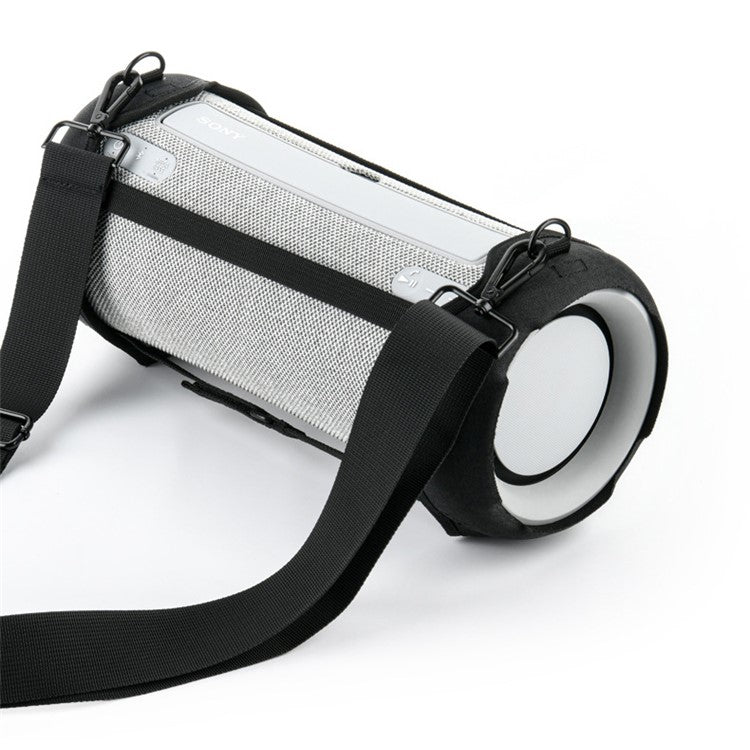 For SONY SRS-XG300 Protective Cover Cloth+EVA+Velvet Speaker Sleeve with Shoulder Strap