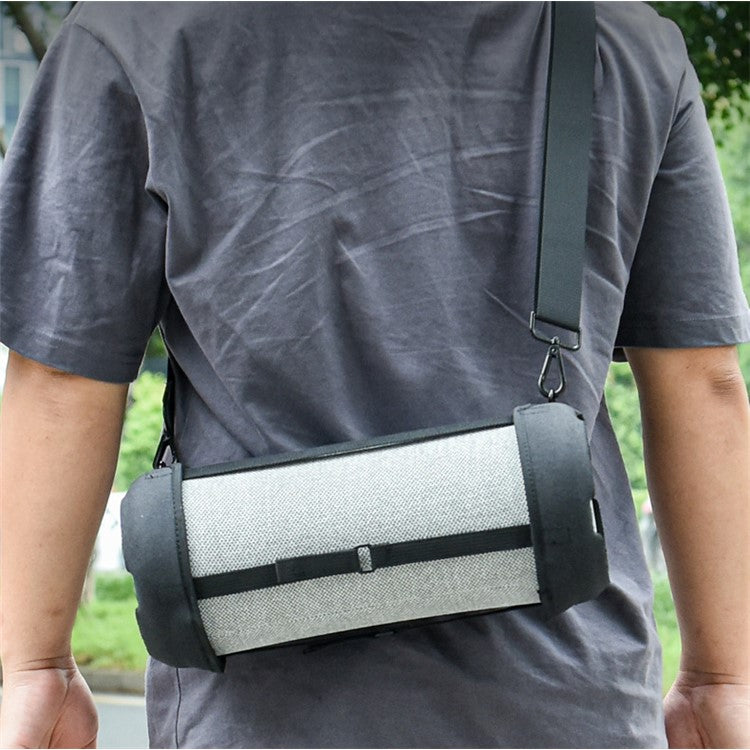 For SONY SRS-XG300 Protective Cover Cloth+EVA+Velvet Speaker Sleeve with Shoulder Strap