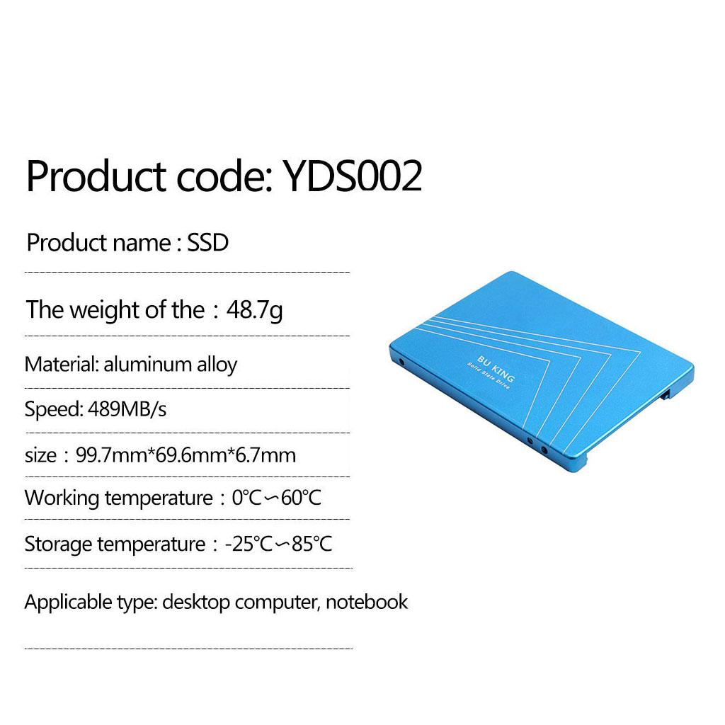 SATA III HD SSD Hard Disk Laptop Internal Solid State Drive for Laptop 60GB