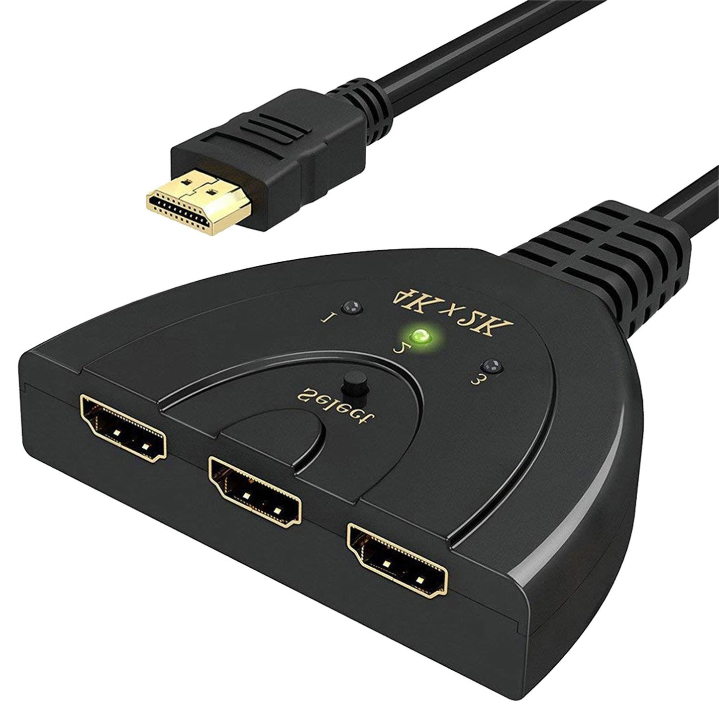 3 Port Auto HDMI Switch Switcher Splitter Hub Box Adapter HD 4K x 2k HDTV