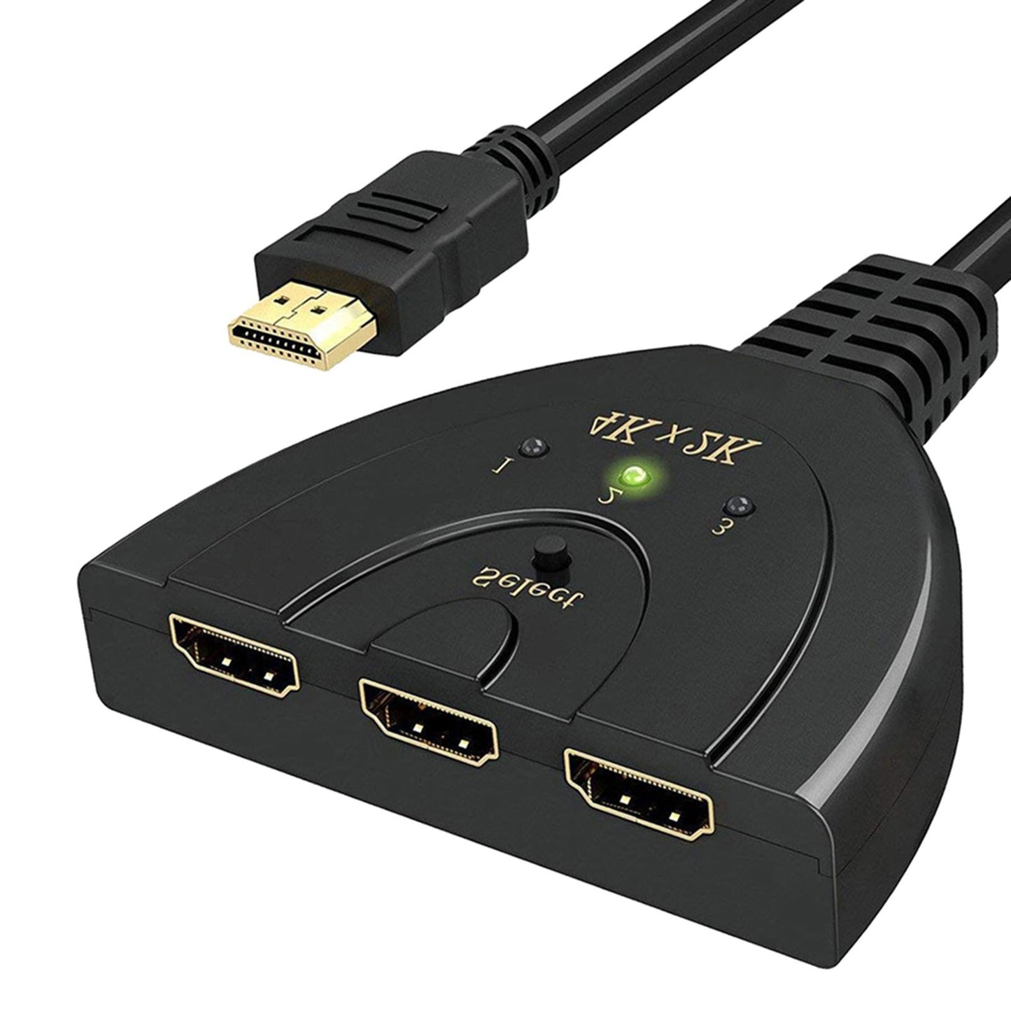 3 Port Auto HDMI Switch Switcher Splitter Hub Box Adapter HD 4K x 2k HDTV