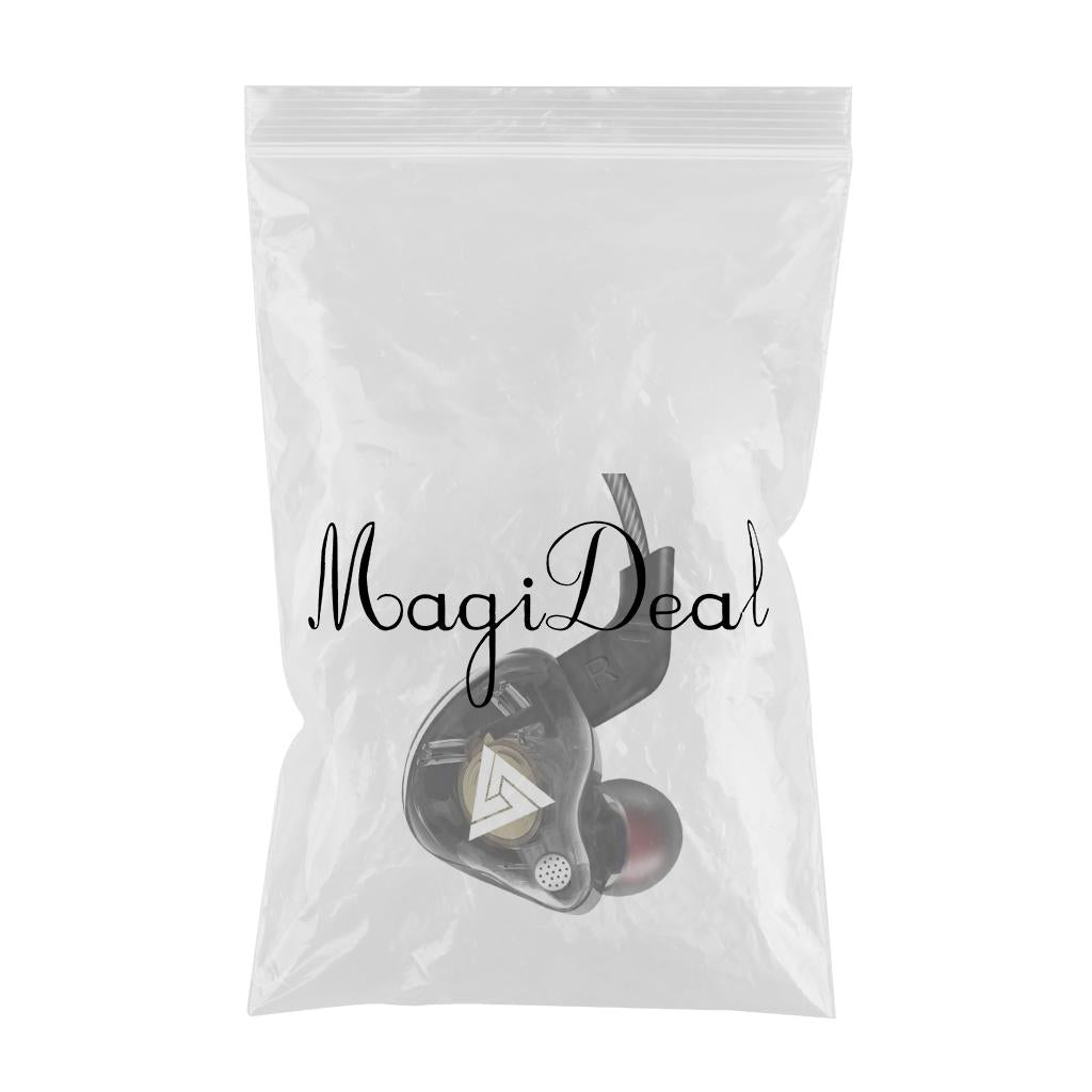 QKZ AK6 In Ear 3.5mm Sport Earphones with Mic  Black