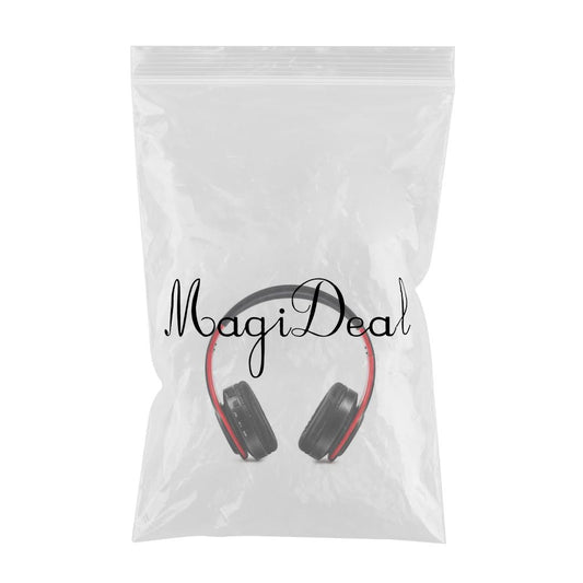  Headphones Earphone Microphone Black Red