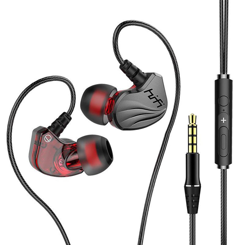 S2000 Earphone Earbud  Microphone with Mic 3.5mm Gray 1.2m Cable