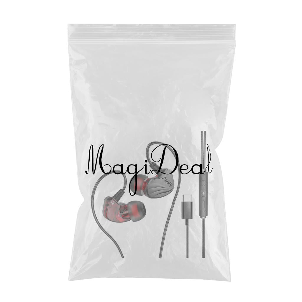 S2000 Earphone Earbud  Microphone with Mic Type C Gray 1.2m Cable