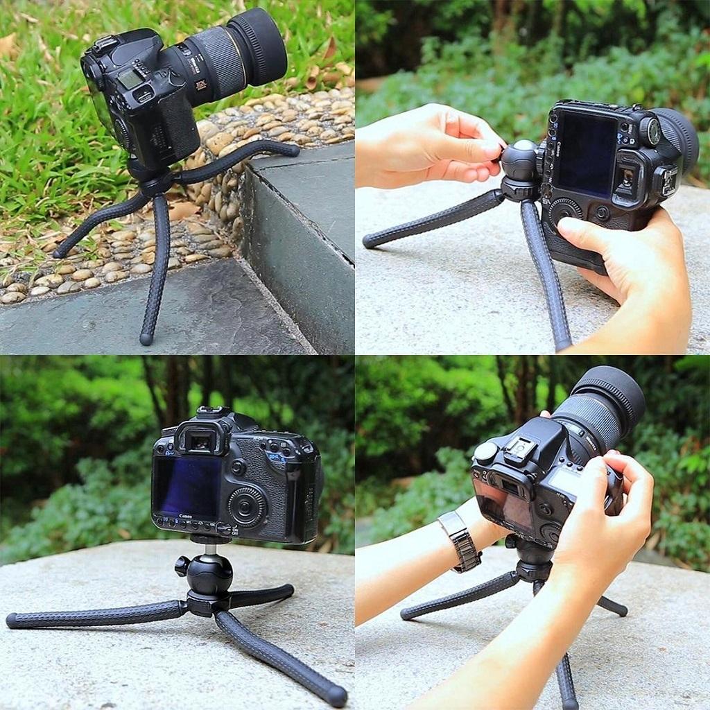 Mini Octopus Flexible Tripod Holder for SLR L