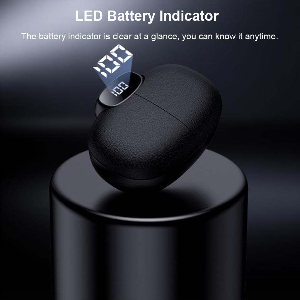 TWS Earbuds Wireless Translation Earphone Black without Translation Function