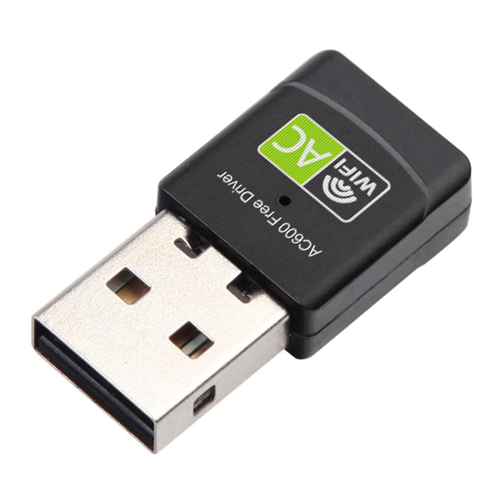 Drive-free 600Mbps USB Wireless Network WiFi Dongle Adapter w/ 2DBI Antenna