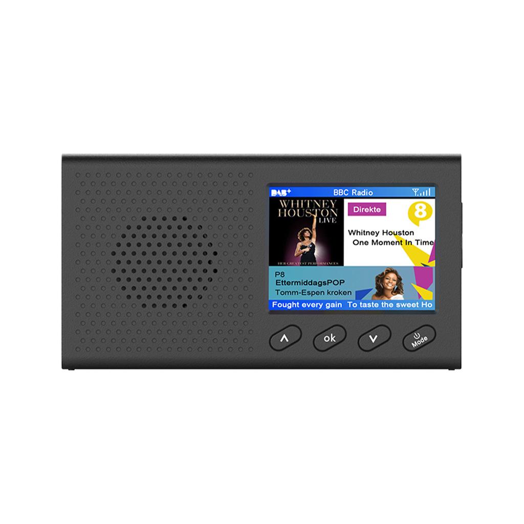 2.4 inch DAB-PC1 Digital DAB FM Radio with BT Stereo Rechargeable Personal