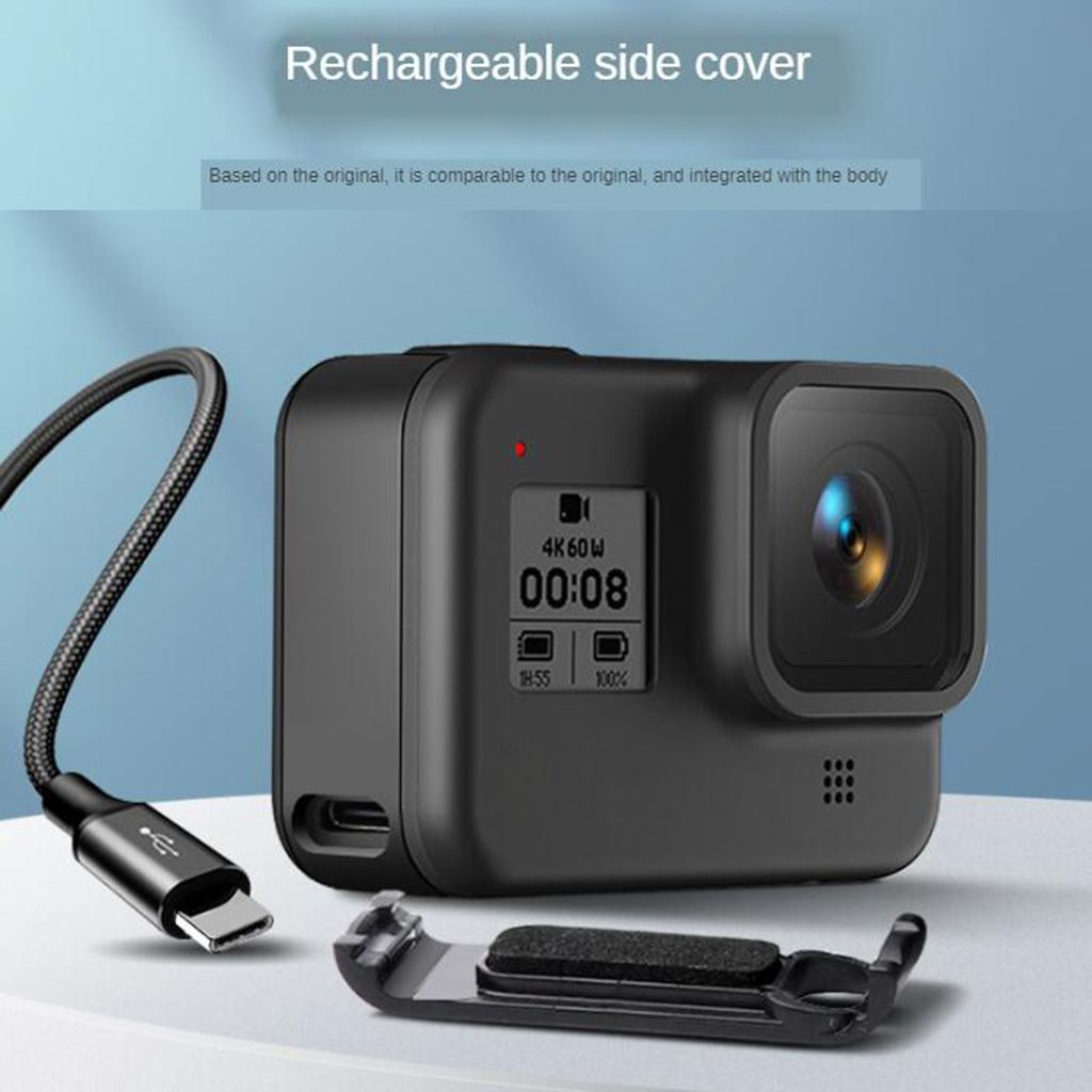 New Battery Cover Lid For Gopro Hero 8 Battery Door Repair Replacement