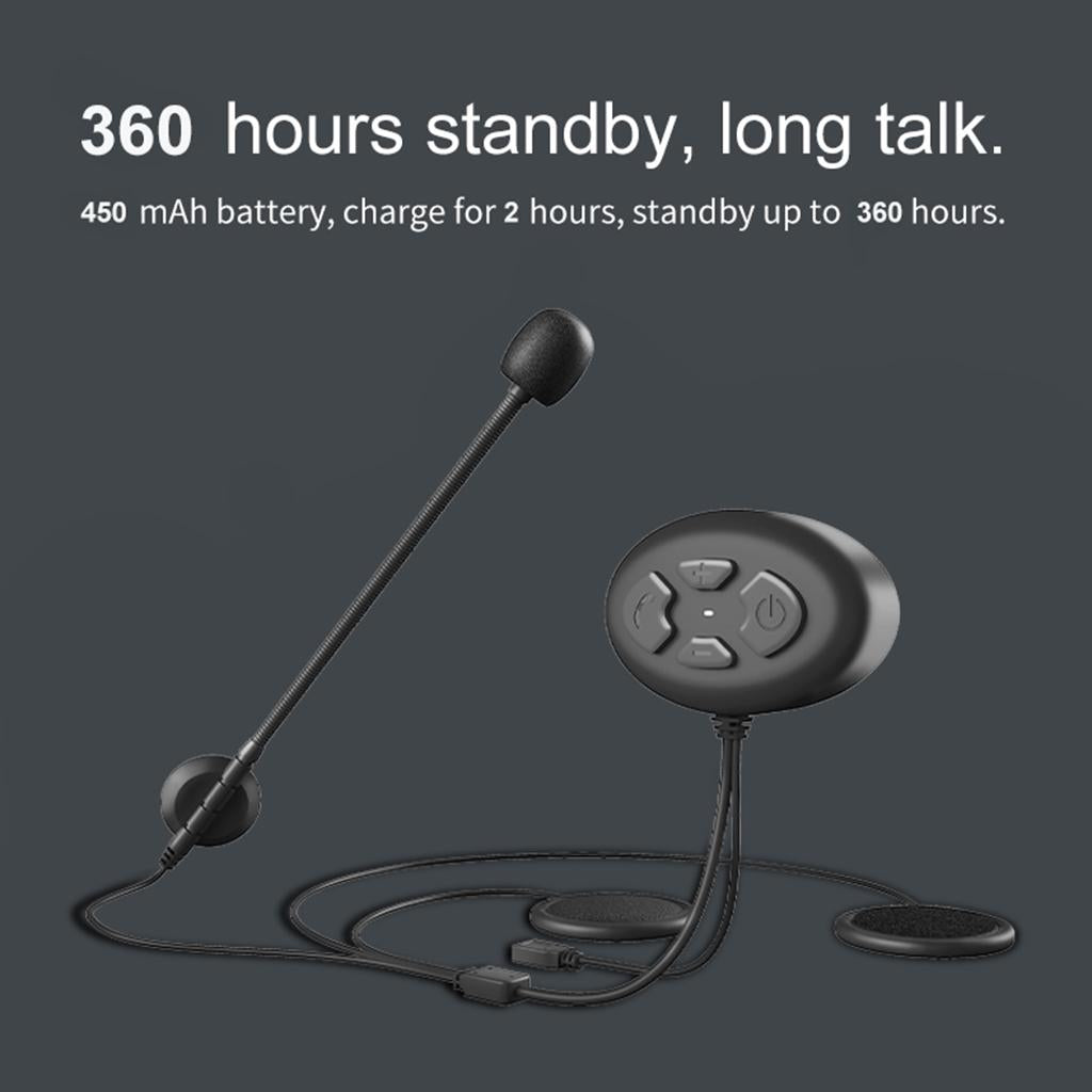 Stereo Anti-interference Earphone for Motorcycle Helmet Handsfree Headset