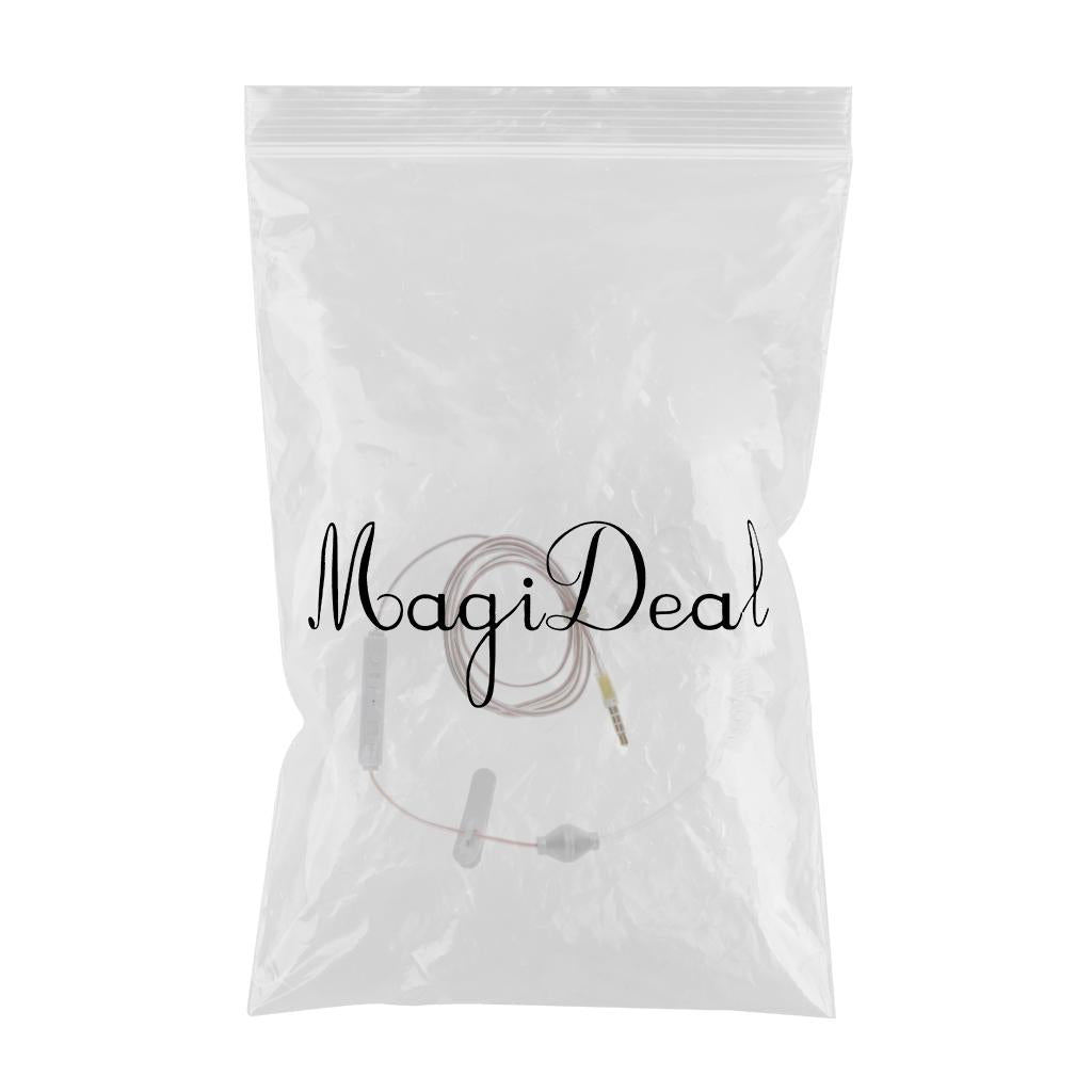 Air Tube Monaural In Ear Earphone Anti-radiation Headset 3.5mm Clear