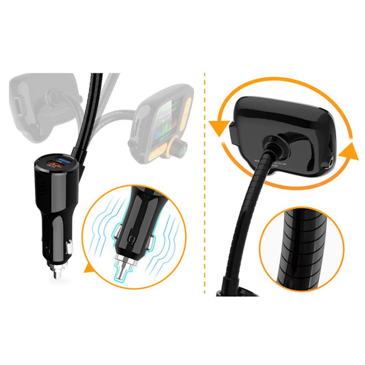  Car FM Transmitter MP3 Player Hands-free Radio Adapter USB Charger