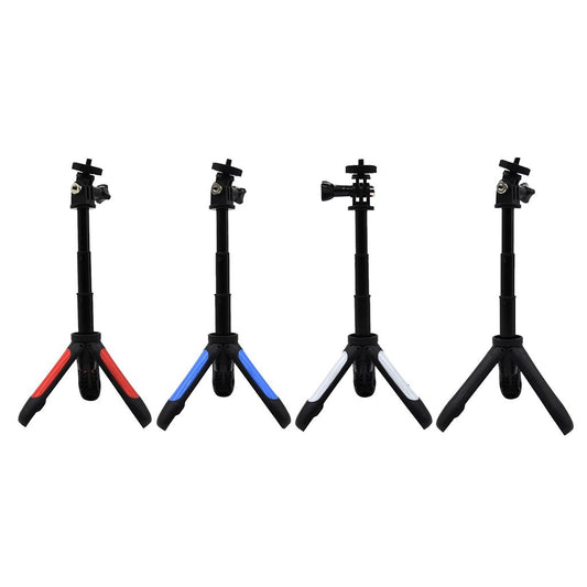 Extendable Selfie Stick Tripod Telescopic Pole 8 7 6 5 4 3+ 3 2 1 White