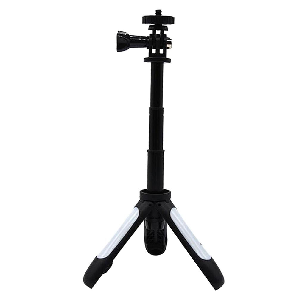Extendable Selfie Stick Tripod Telescopic Pole 8 7 6 5 4 3+ 3 2 1 White