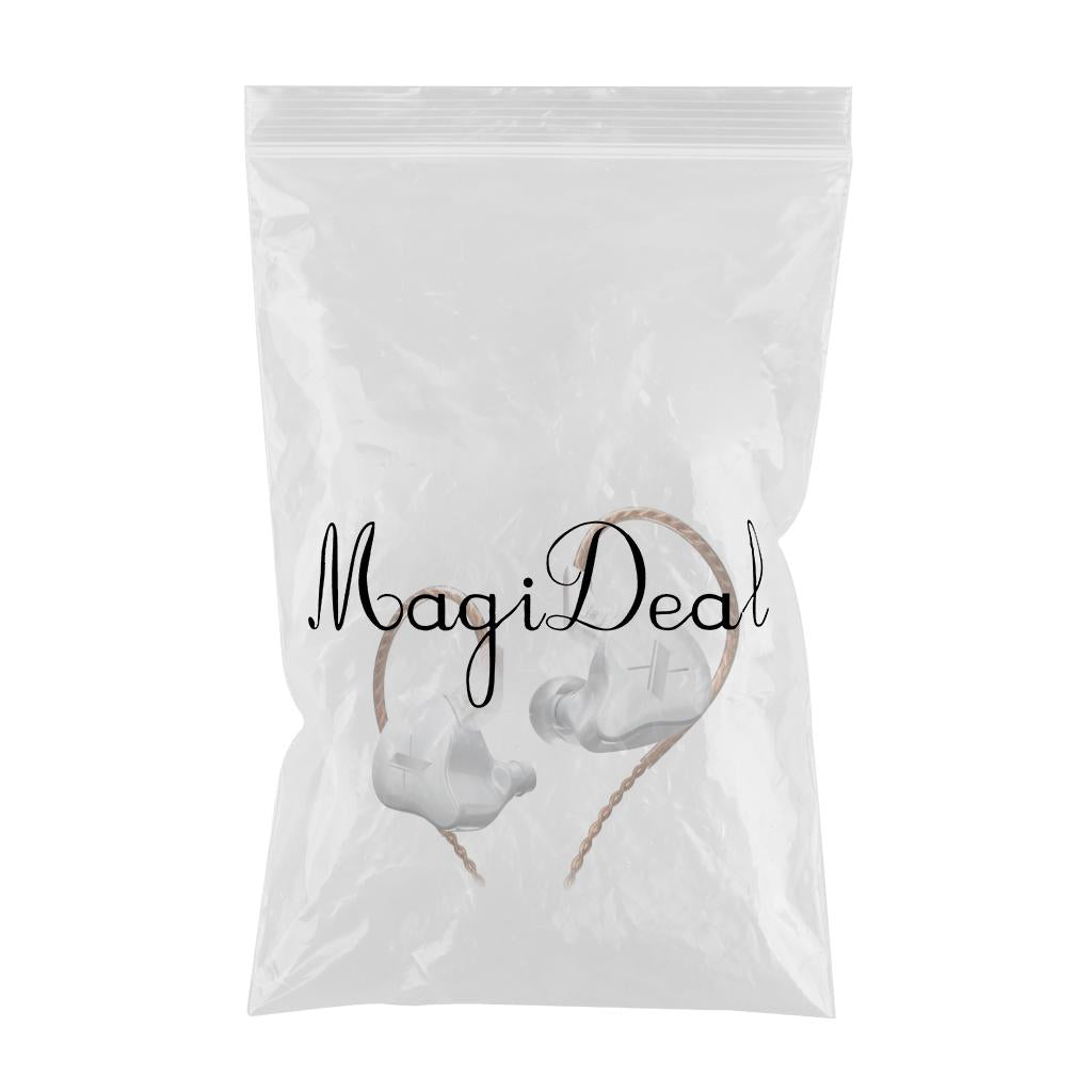 KZ  1DD Earphone In-Ear Earbud 10mm Dynamic Driver  white  no mic