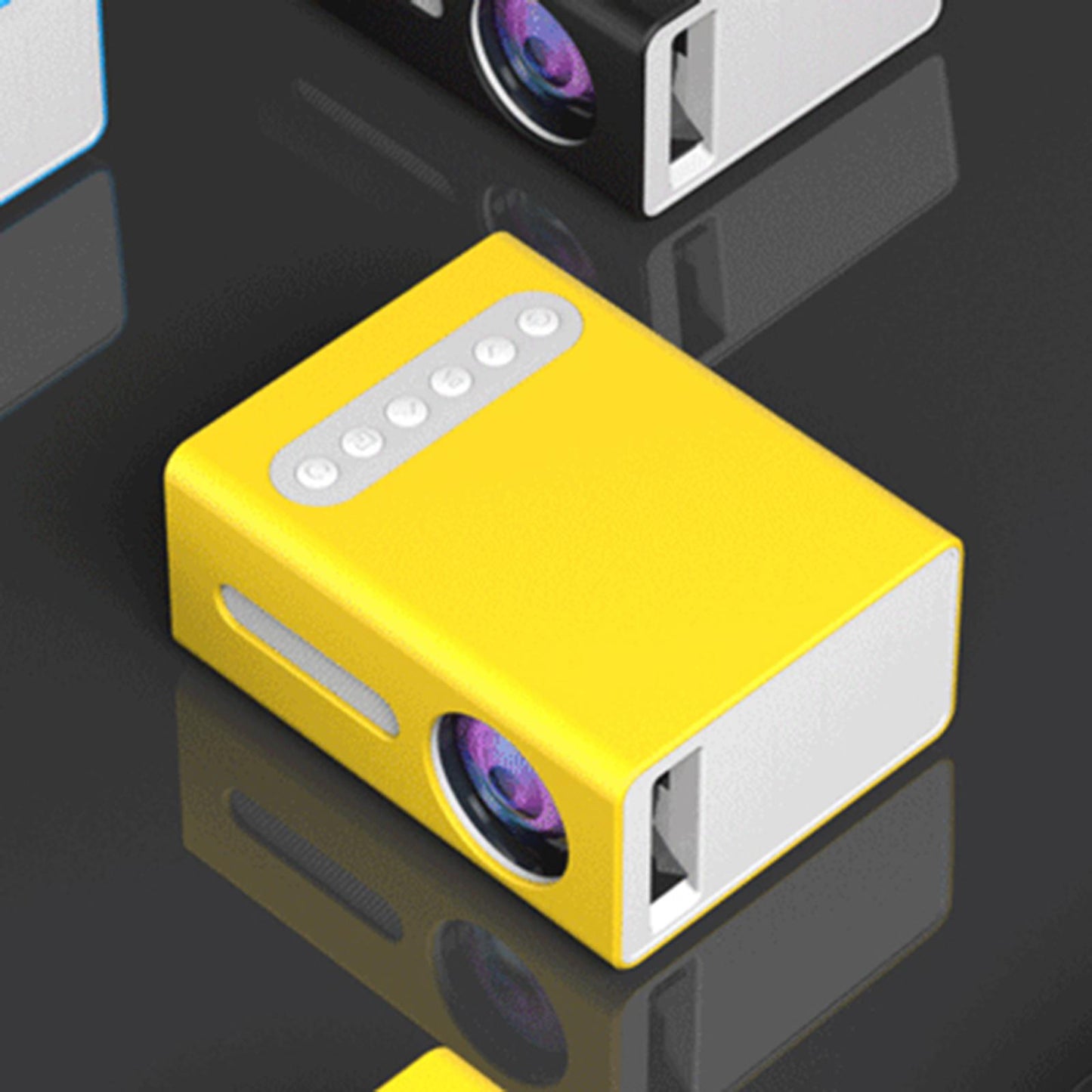 LED Mini Projector for Laptop Portable Home Theater 320x240 Pixels
