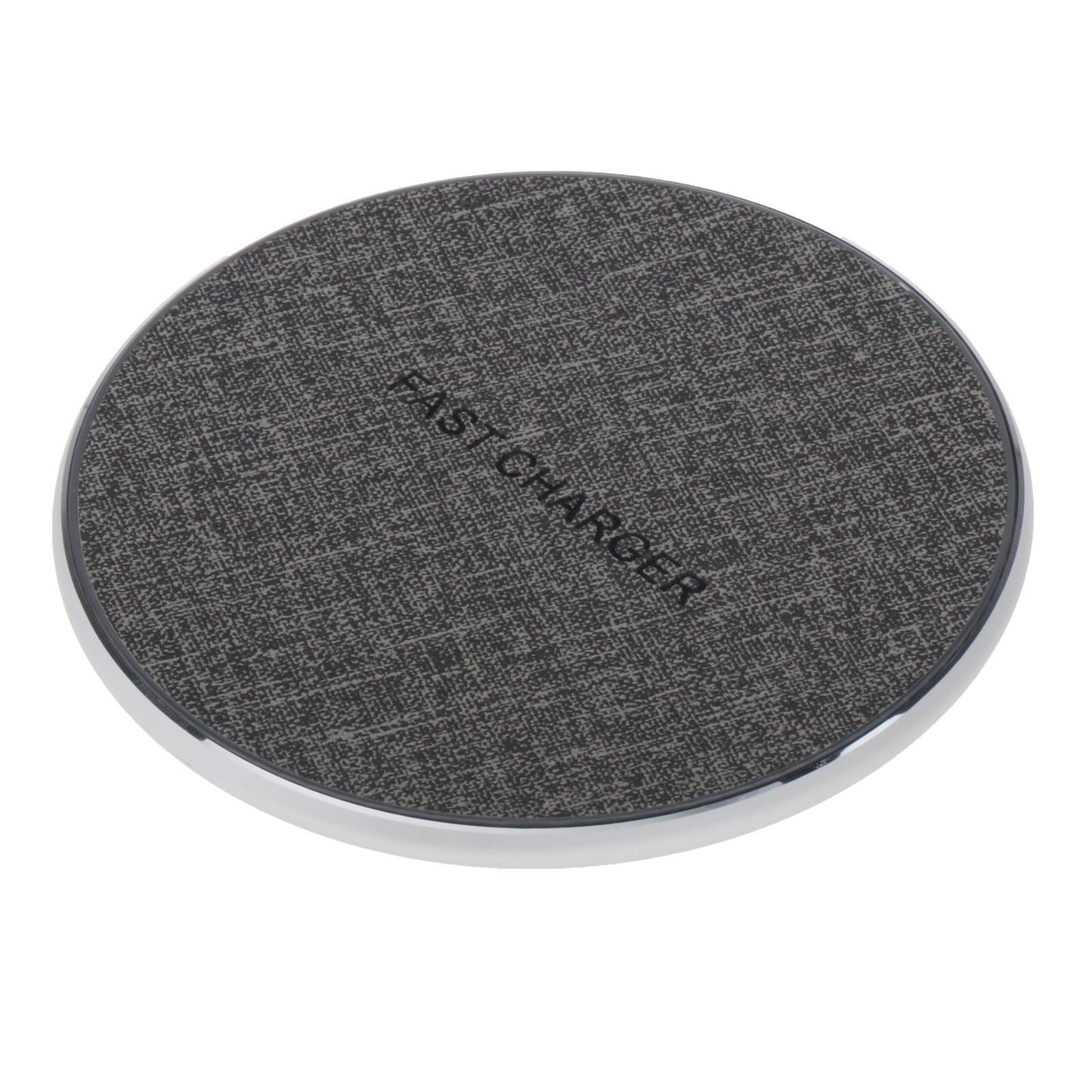 Anti-slip Fast Wireless Charger Charging Dock Overcurrent Protection Grey