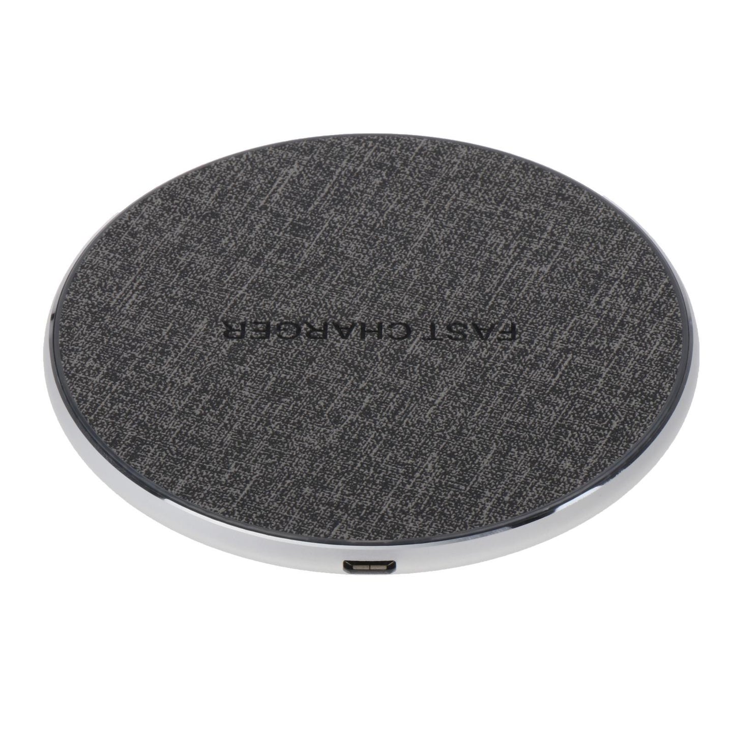 Anti-slip Fast Wireless Charger Charging Dock Overcurrent Protection Grey