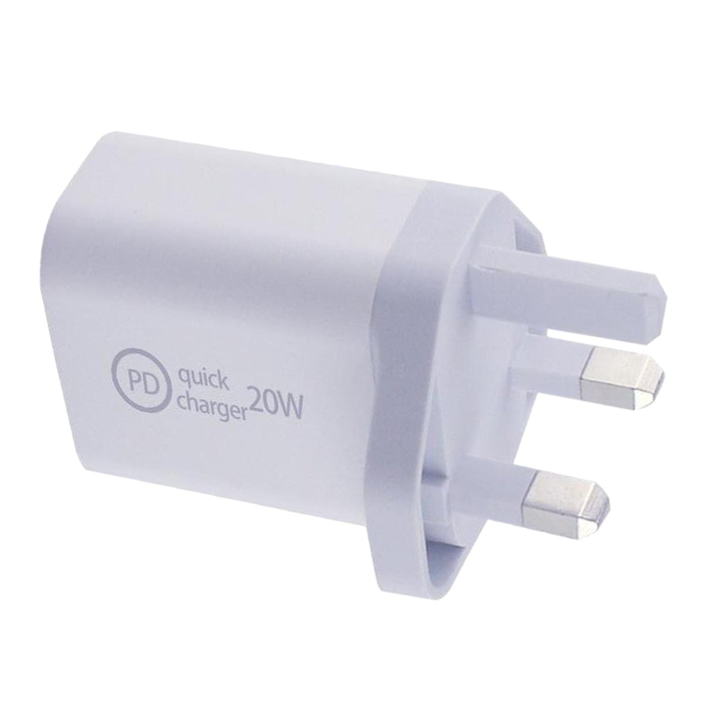 20W Quick Phone Charger Travel Wall Adapter with Charge Protection UK Plug