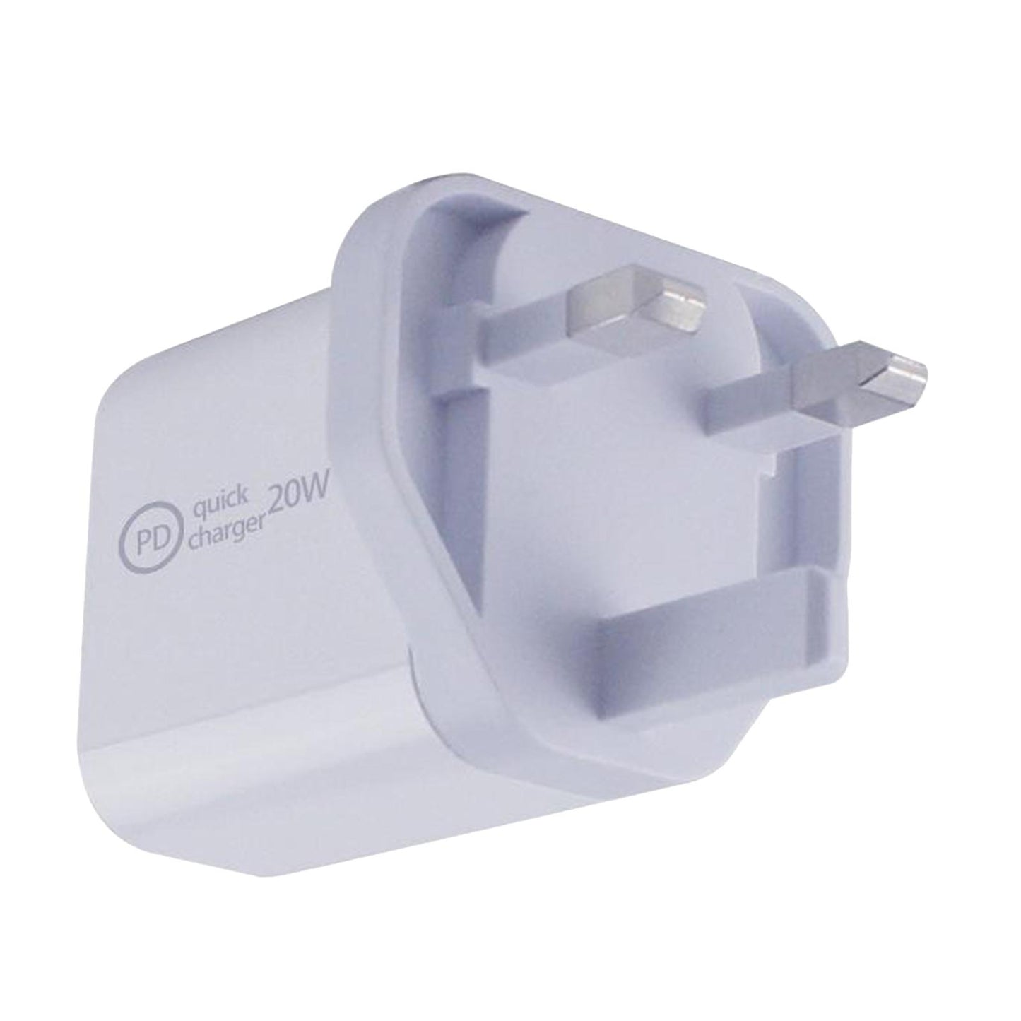 20W Quick Phone Charger Travel Wall Adapter with Charge Protection UK Plug