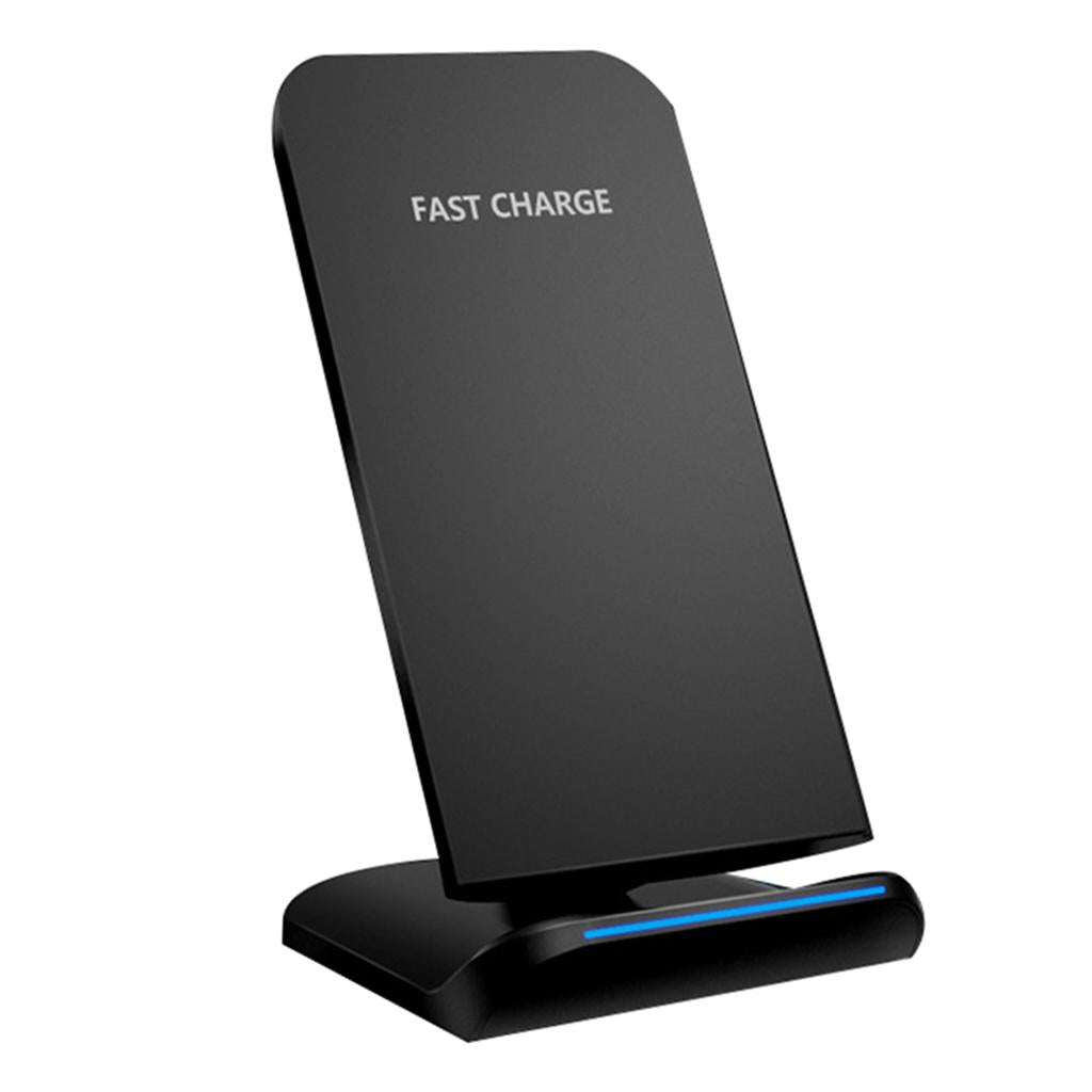 Multi-function 2Coils Wireless Charger Fast Charging Mount 10W for iPhone 8