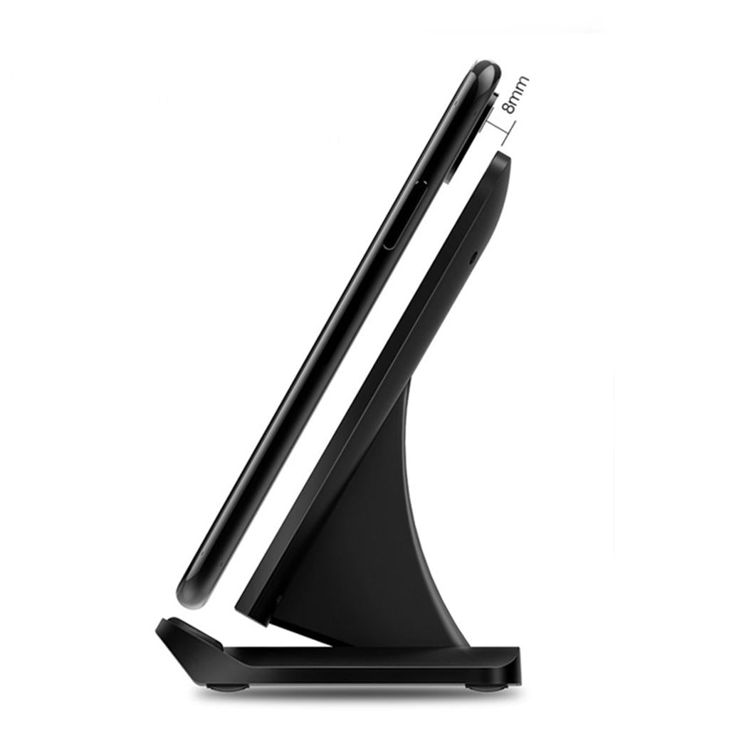 Multi-function 2Coils Wireless Charger Fast Charging Mount 10W for iPhone 8