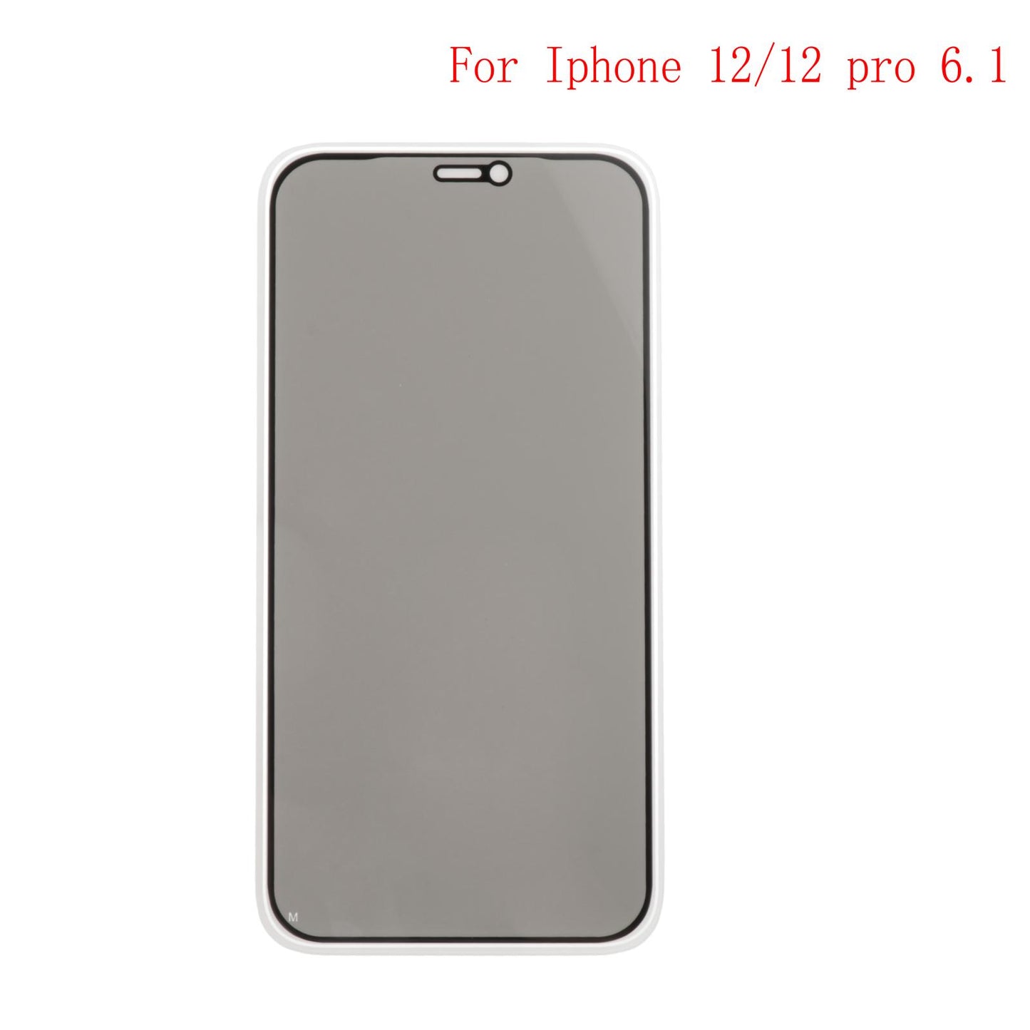 9H Privacy Real Tempered Glass Screen Protector For iPhone 12 12Pro