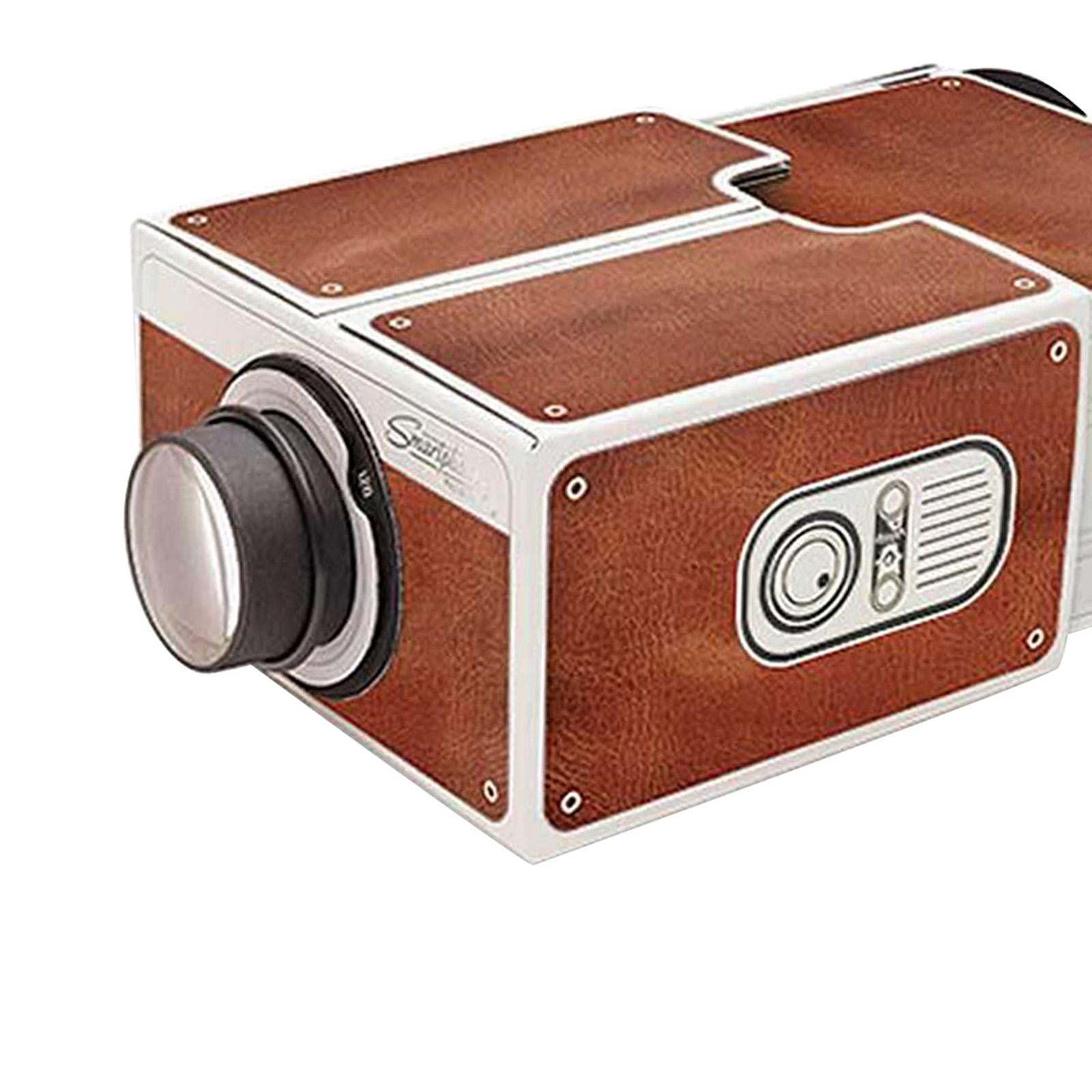 Smartphone Projector Portable DIY Home Cinema TV Screen for iPhone/Android 