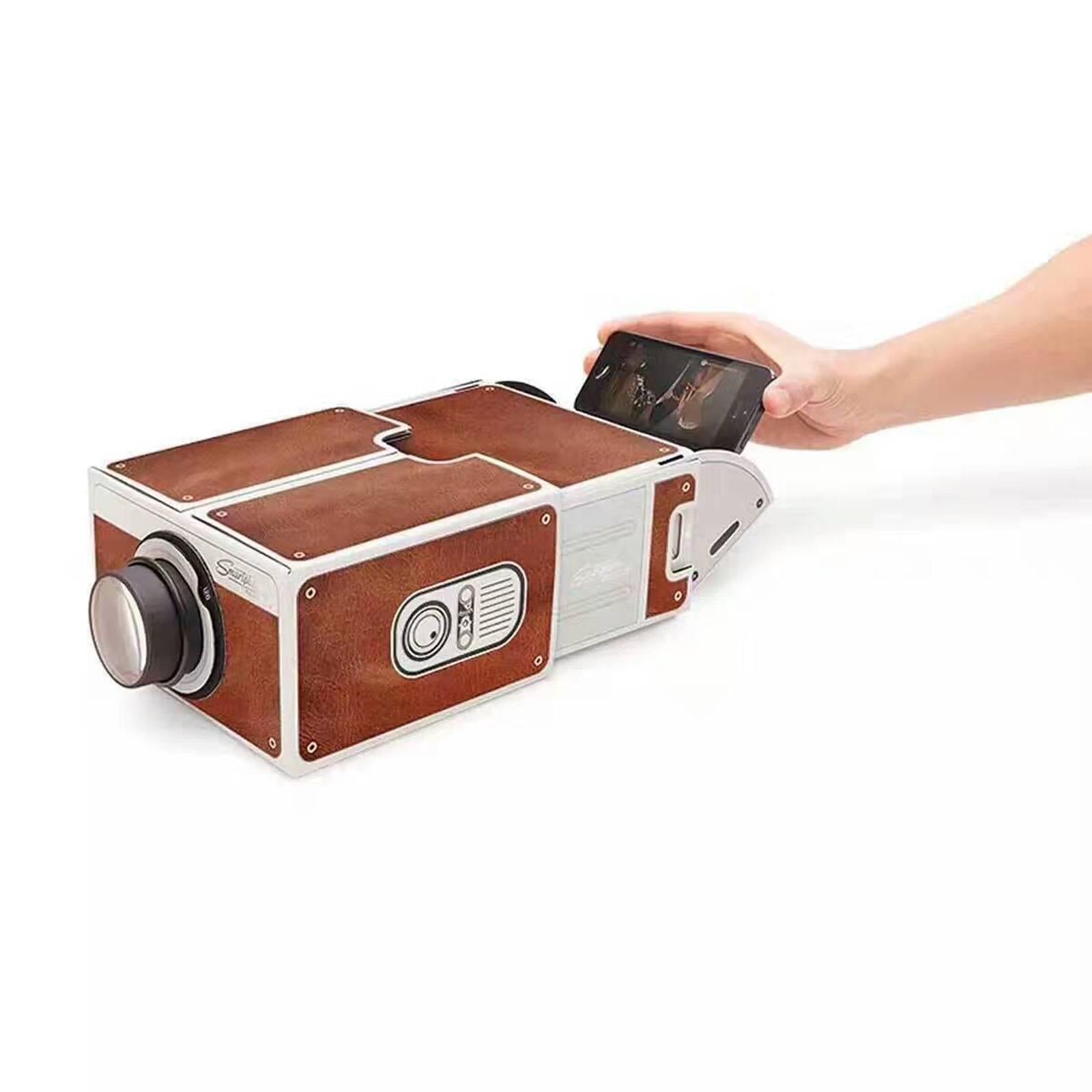 Smartphone Projector Portable DIY Home Cinema TV Screen for iPhone/Android