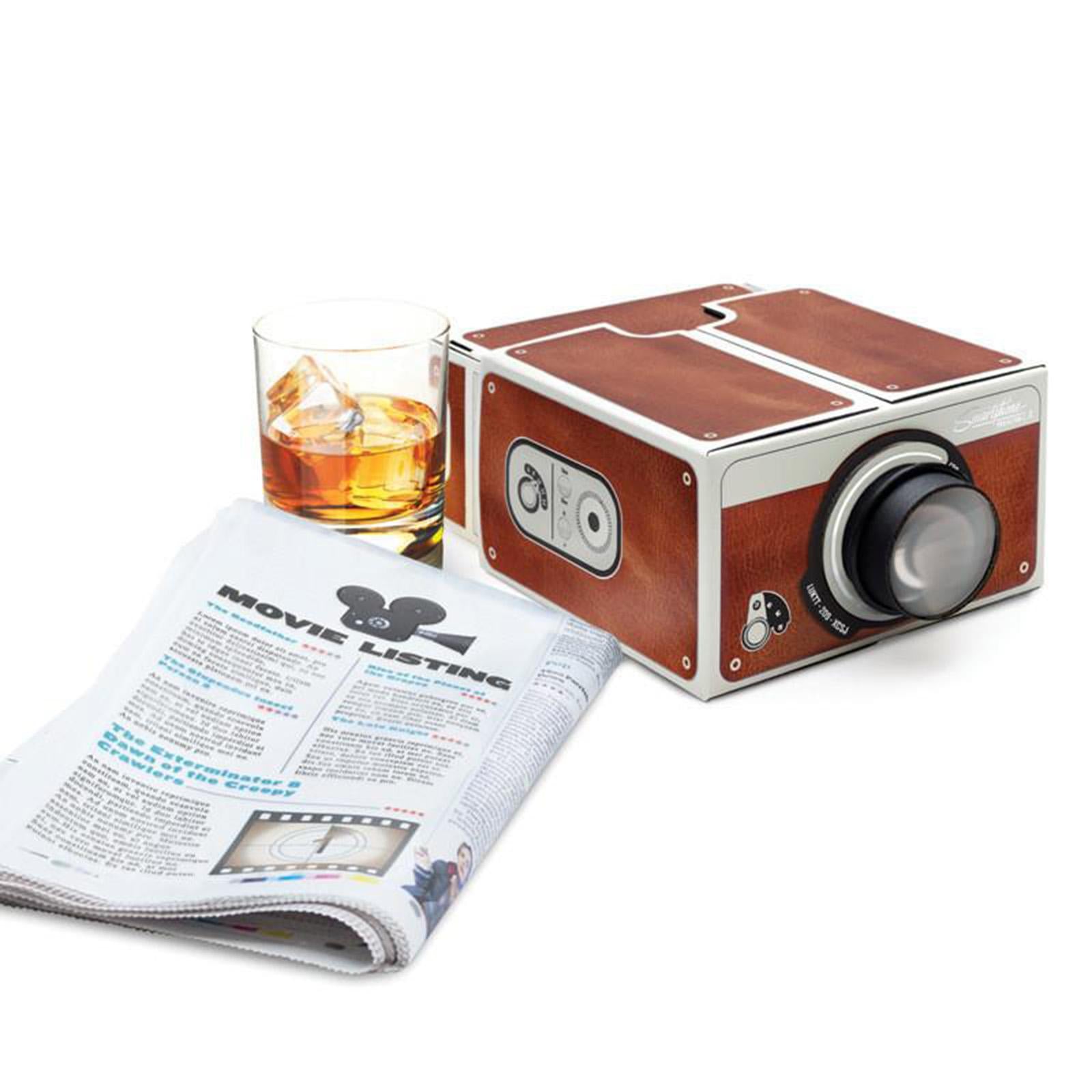 Smartphone Projector Portable DIY Home Cinema TV Screen for iPhone/Android