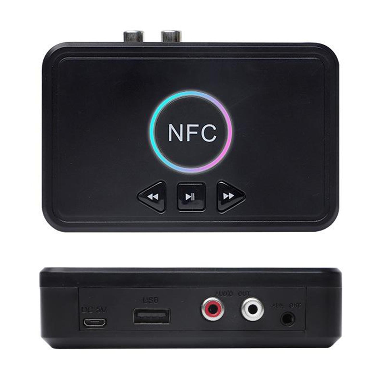 Wireless  5.0 NFC Music Receiver 3.5mm Aux Stereo Audio Adapter