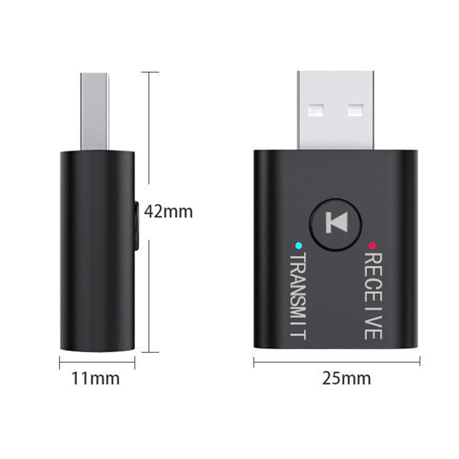 TR6 2in1 Bluetooth Converter Plug & Play 10m for PC Desktop Computer Mouse