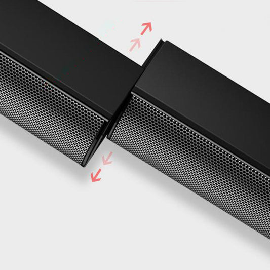 Computer Bluetooth Speaker Surround Sound Portable Table Subwoofer Black