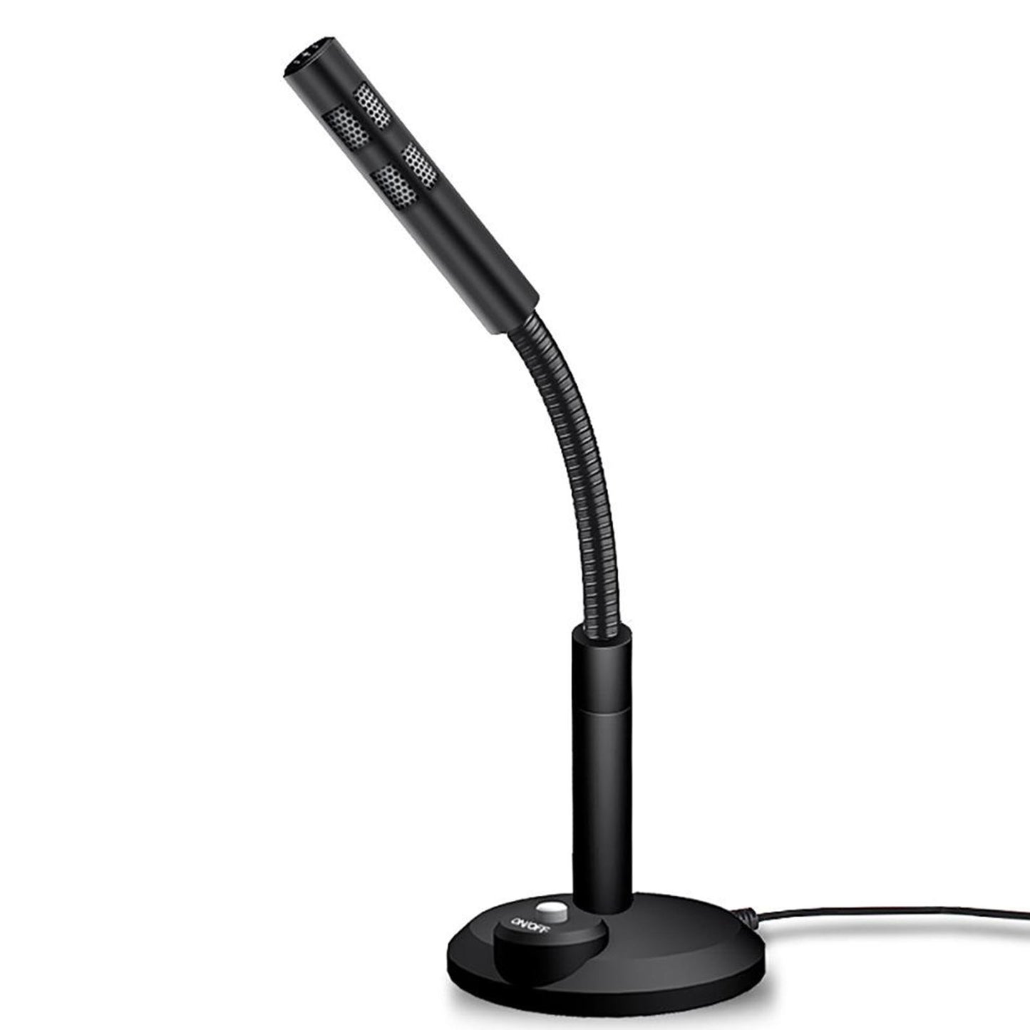 USB/3.5mm Mini Condenser Microphone Mic for PC Computer F11 Black USB
