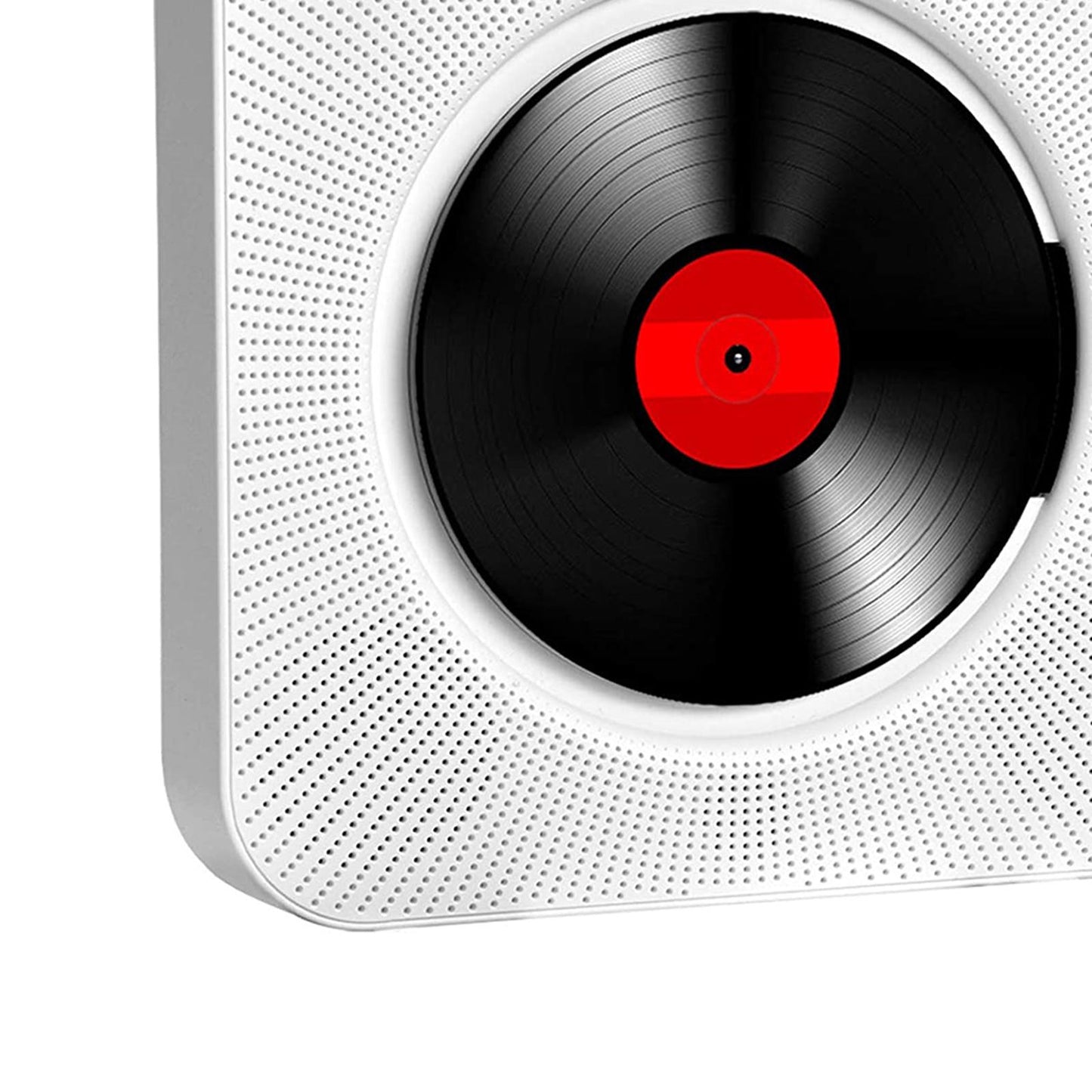 Portable Bluetooth CD Player Wall Mountable Remote Control w/Headphone Jack