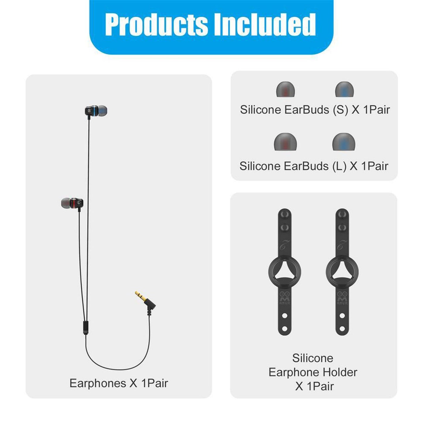 In-ear Earphones Noise Isolating Headset for  Quest 2 VR Headsets