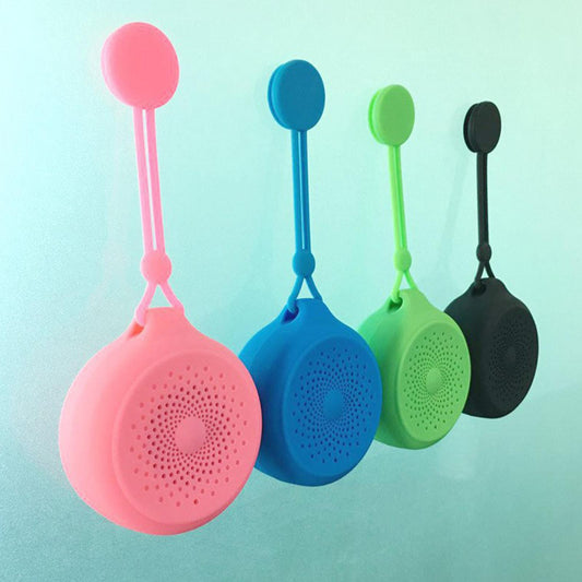 IPX6 Bluetooth Shower Speakers Pairs Easily for Bathroom Outdoors Beach Yellow