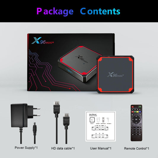   mini+ with Android 4K TV Set-top BOX Media Player 2+16G EU