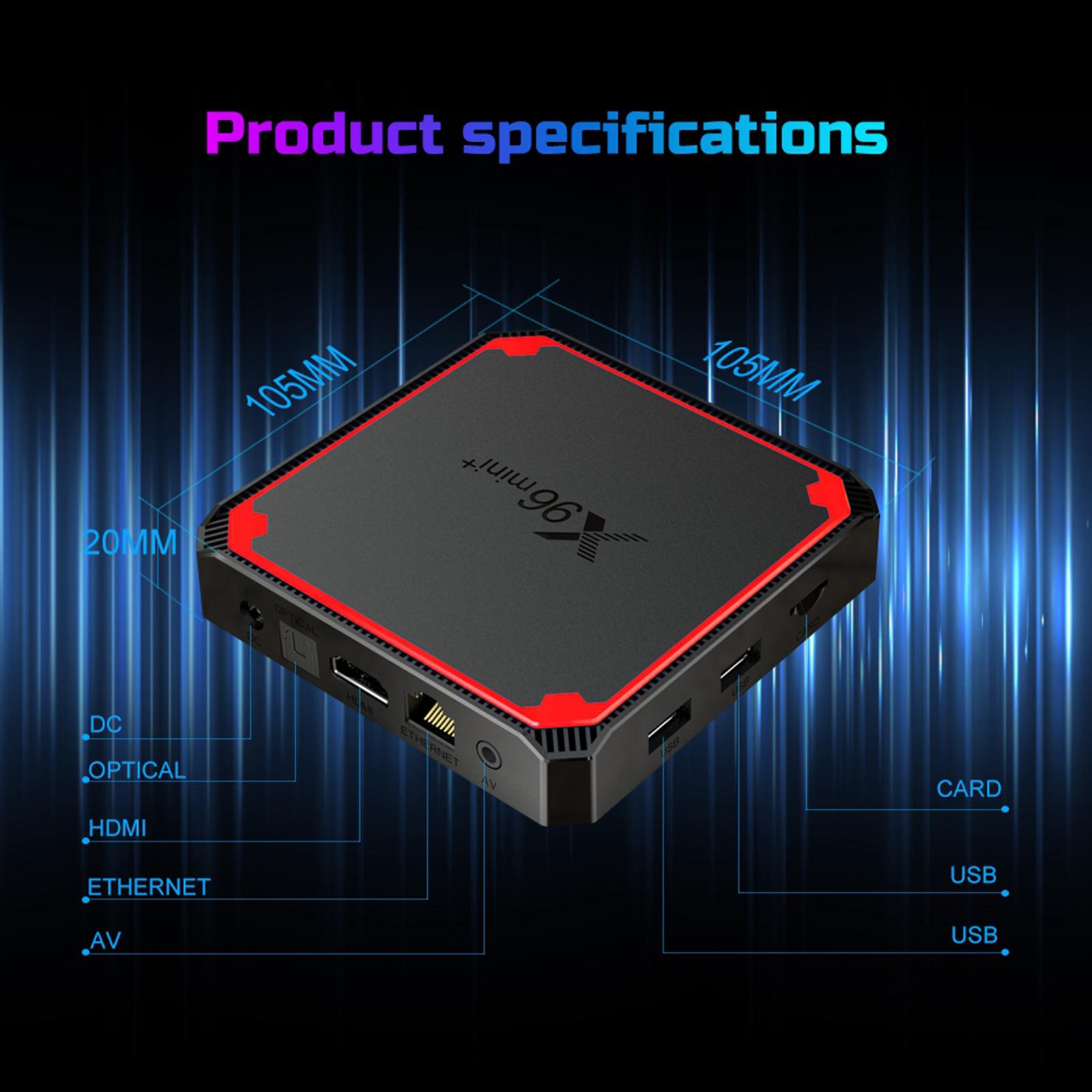 mini+ with Android 4K TV Set-top BOX Media Player 2+16G AU