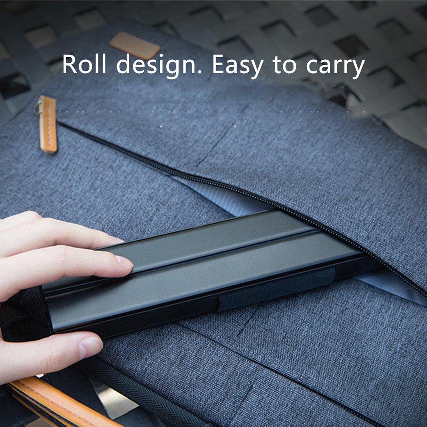 Portable Foldable Ultra-Thin Bluetooth Keyboard Pocket Sized for Windows iOS Red