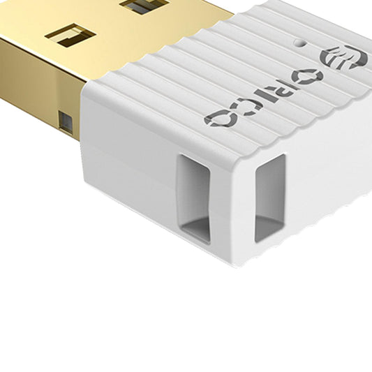 Low Latency Bluetooth Adapter Dongle for Bluetooth Mouse Headphones Speakers White