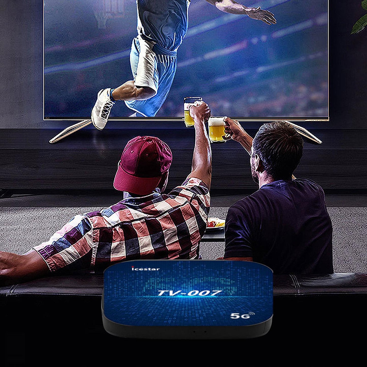 Mini Digital WiFi STB Media Player Bt STB Device AU Plug 2GB 16GB 5G BT