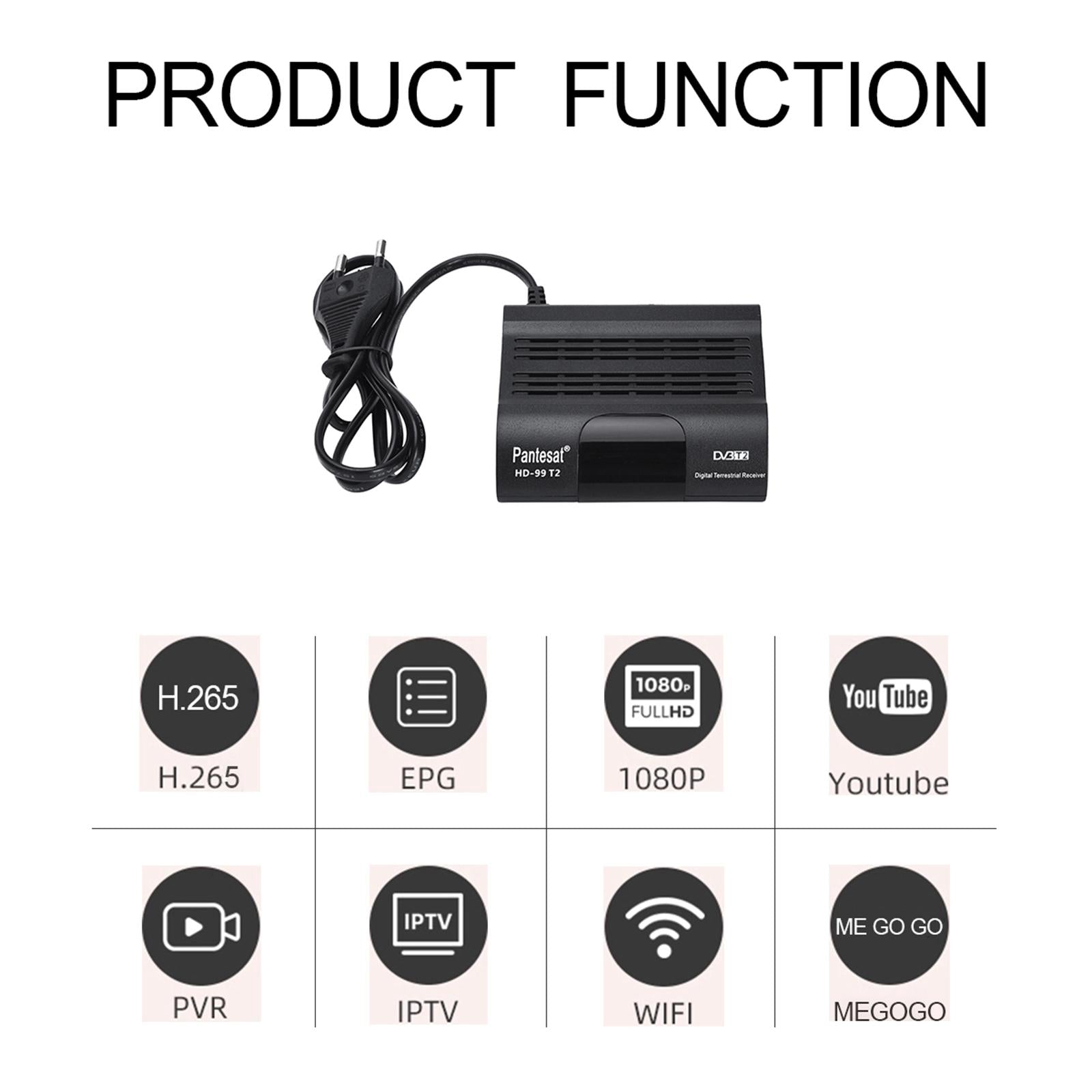 Ultra HD Android 10.0 Set-top box Dual-Band WIFI Ethernet USB 2.0 Supports