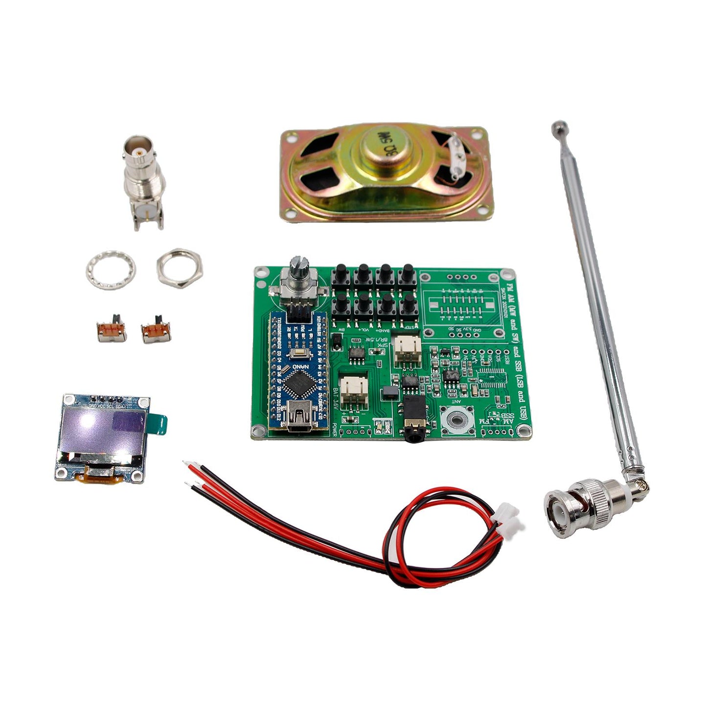 SI4732 All Band Radio Receiver FM AM SSB LSB & USB Complete DIY Kits