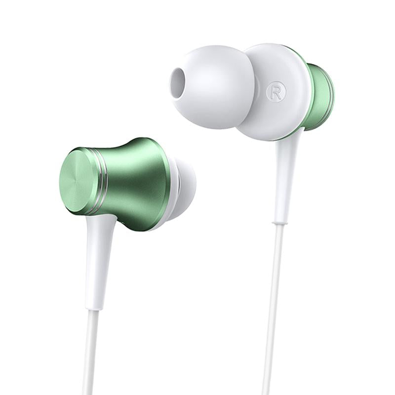 Sport Wired Earphones in Ear Headphones 3.5mm for Workout White